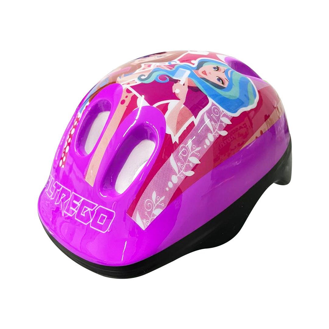 CASCO PURPURA PARA NIÑA